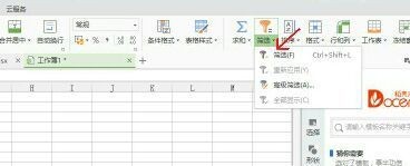 excel表格筛选怎么用