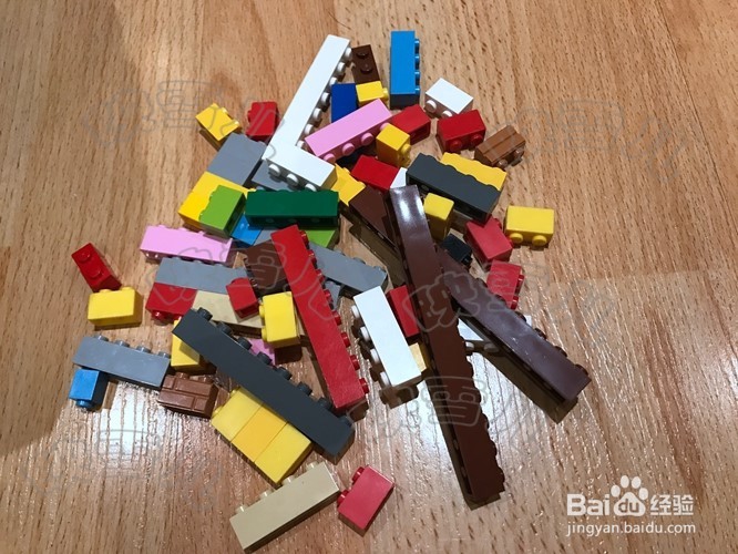 乐高做笔筒收纳盒