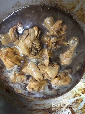 家庭版——黄焖鸡腿