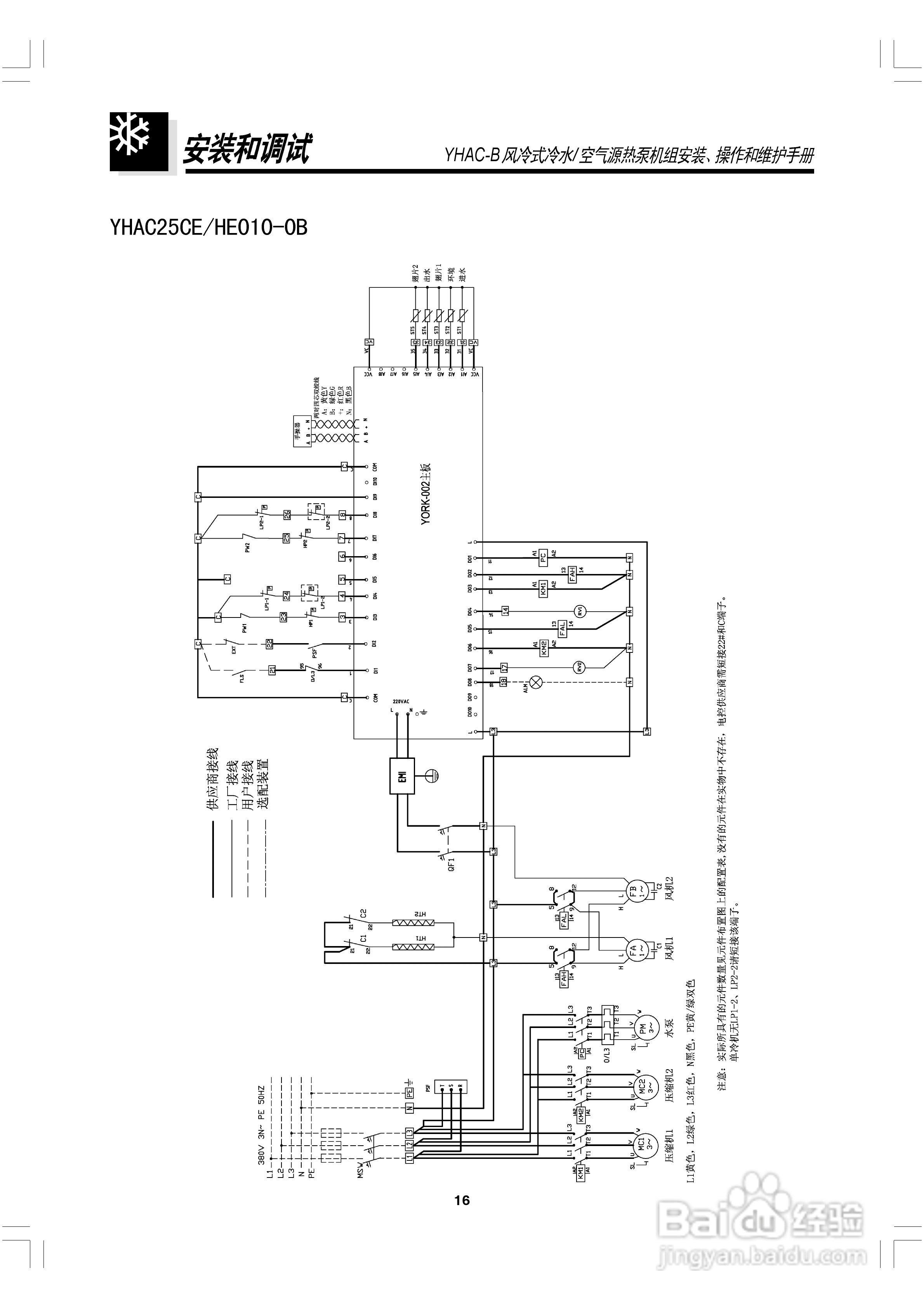 约克YHAC60-B空调安装、操作和维护手册:[2]