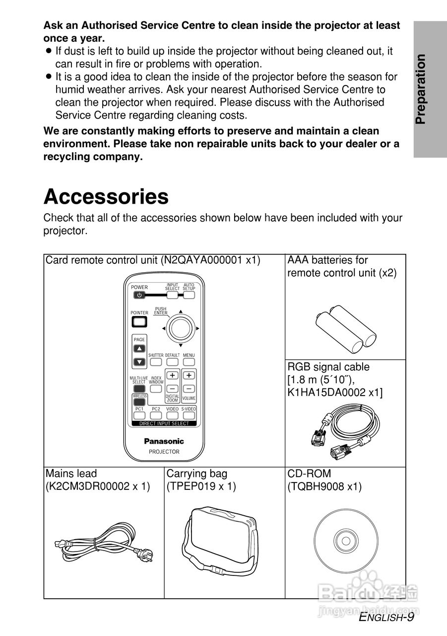 松下PT-LB55NTE投影机使用说明书:[1]