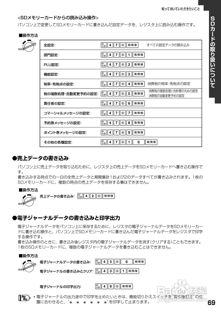 SHARP XE-A20收银机说明书:[8]
