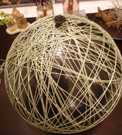 教你做艺术球灯