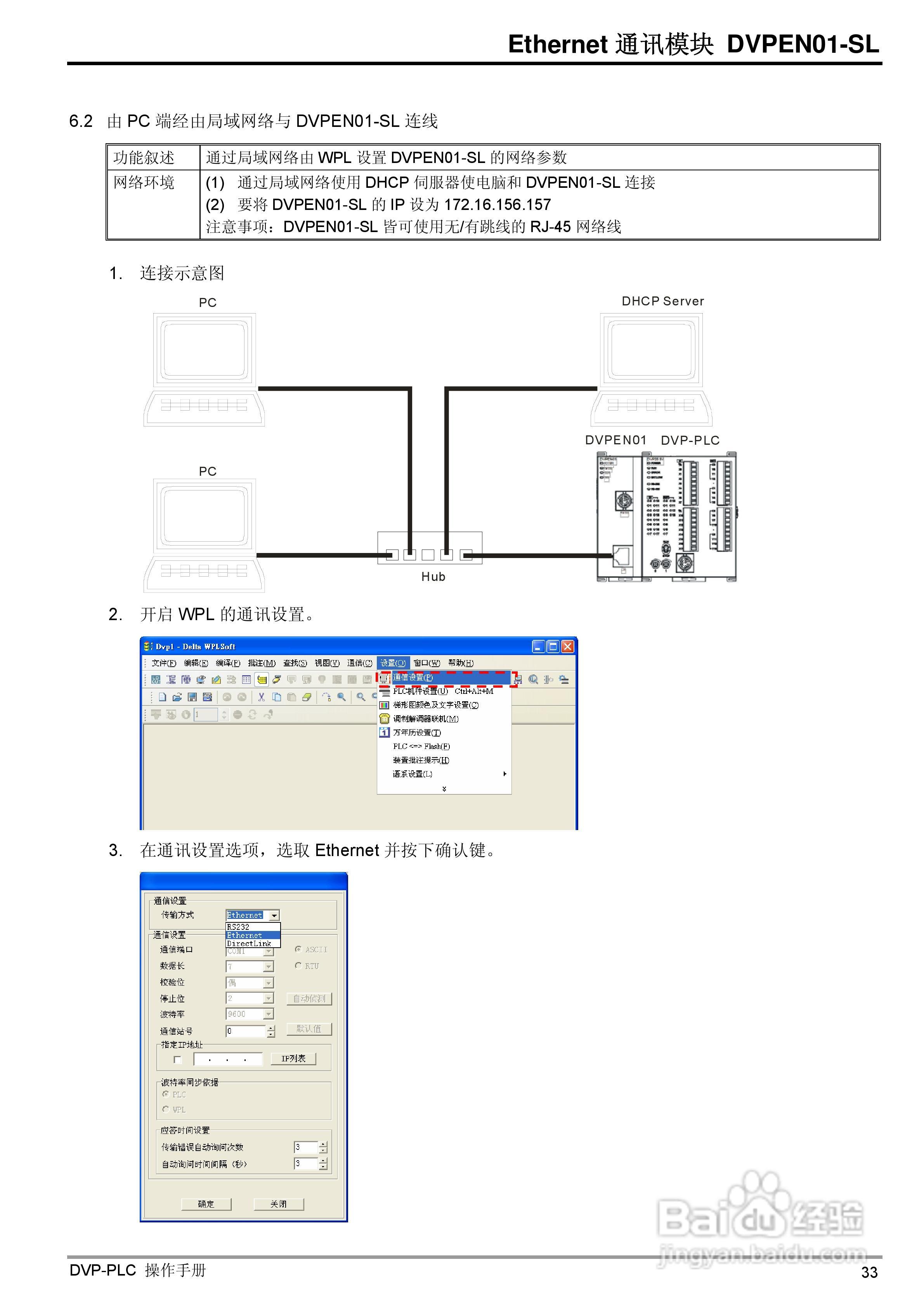 台达DVPEN01-SL Ethernet通信模组操作手冊:[4]