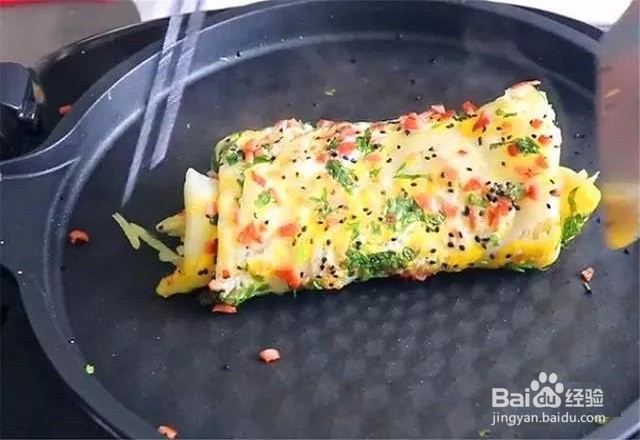 “香肠鸡蛋饼”怎么做