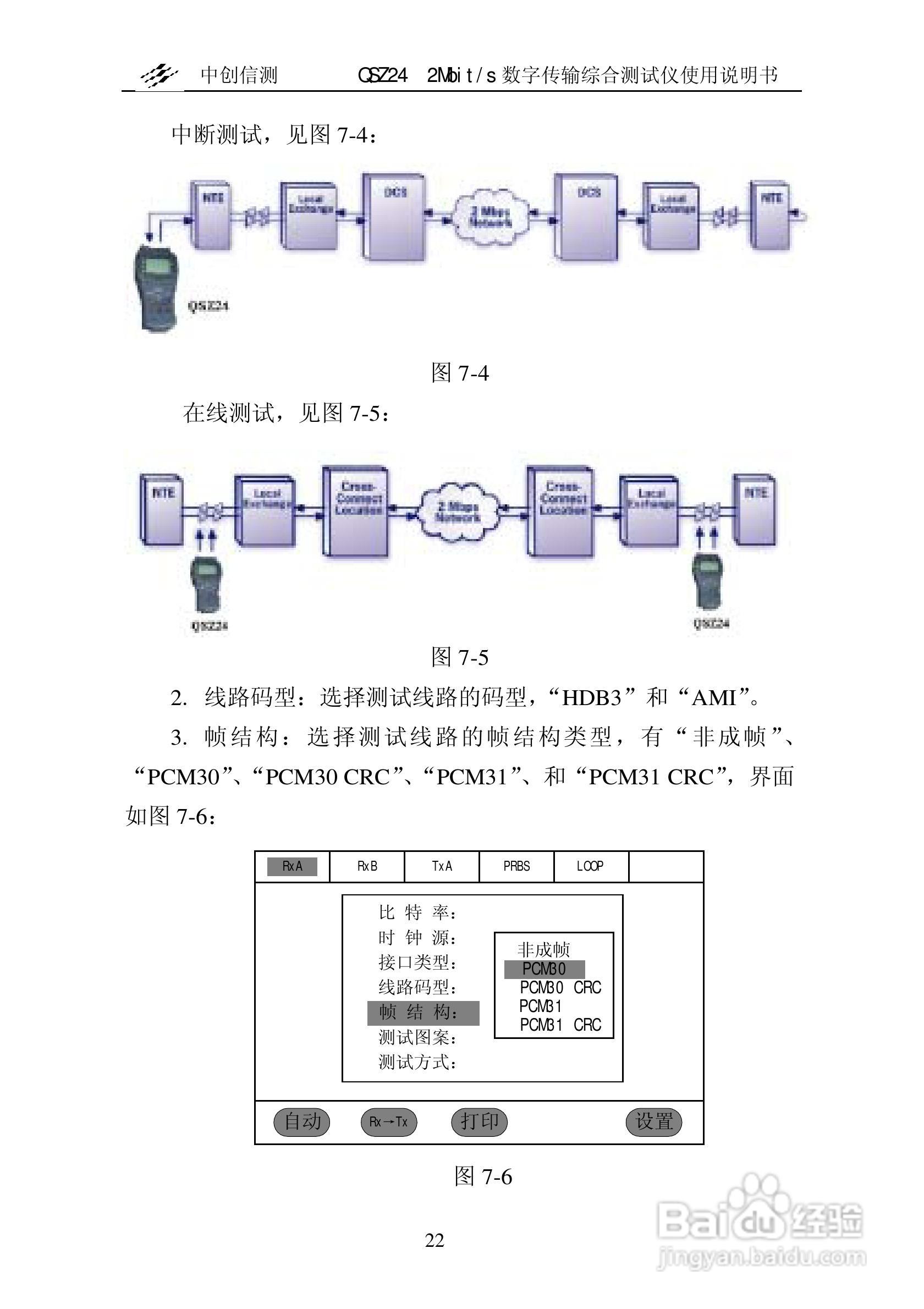 QSZ24误码仪说明书:[3]