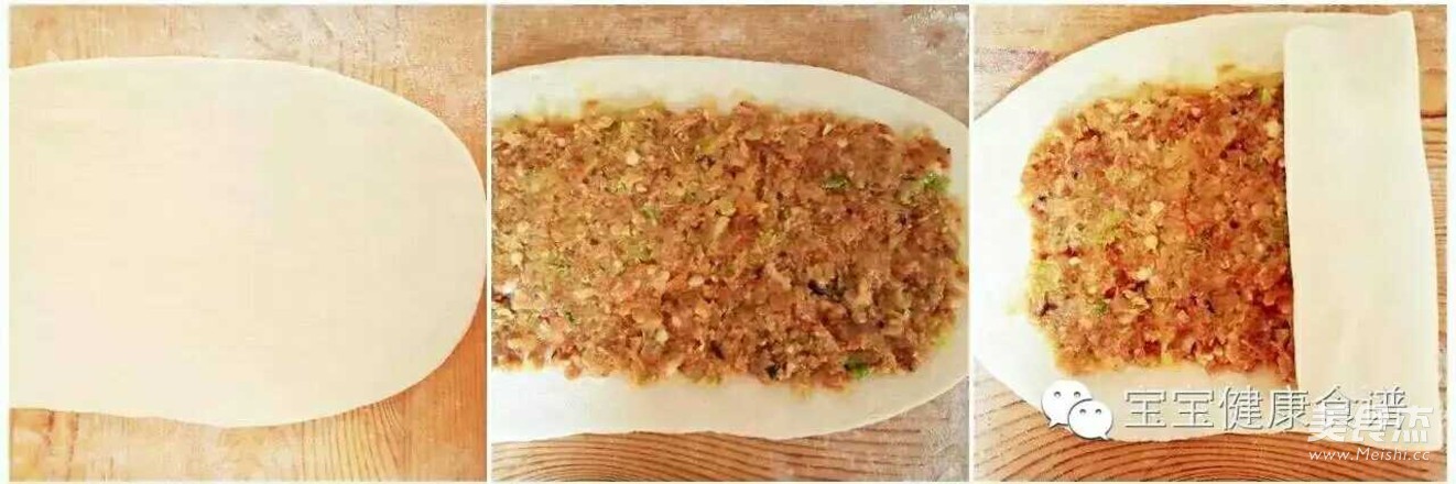 松软的大包子和肉龙