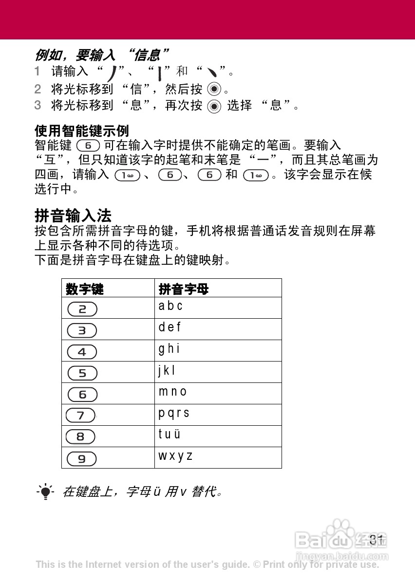 索尼爱立信Z320c手机使用说明书:[4]