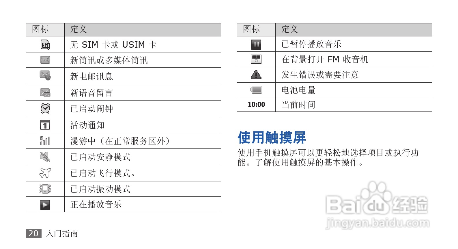 三星GT-S5660手机使用说明书:[3]