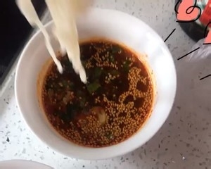 酸辣面
