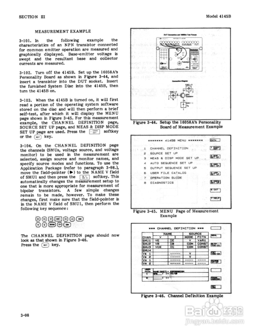HP 4145B仪器用户使用手册:[14]