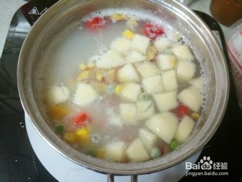 开胃什锦苹果羹