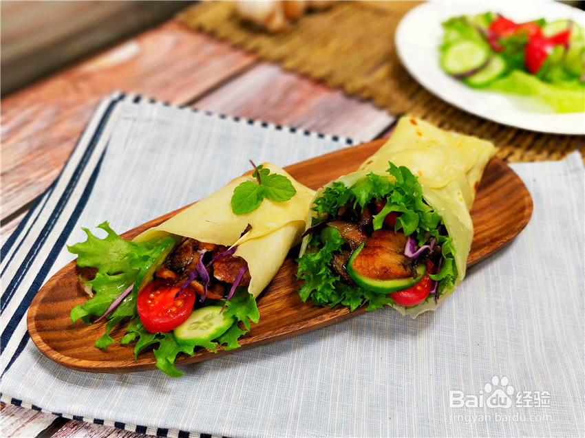 快手版鳗鱼可丽饼的做法