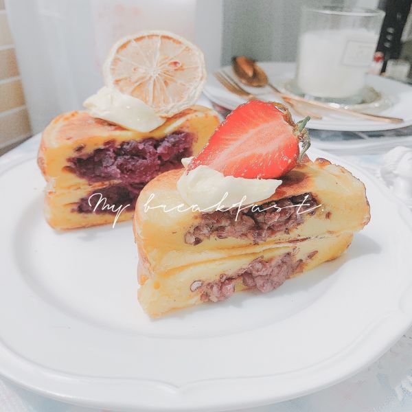 无糖车轮红豆饼