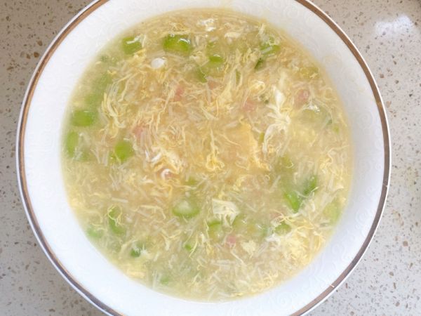 丝瓜金针菇蛋羹