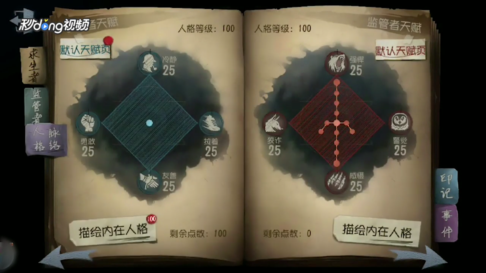 第五人格如何给空军天赋加点