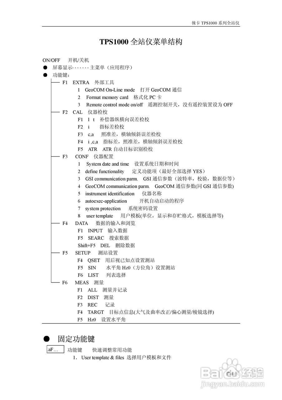 TPS1800系列仪器操作说明书:[1]