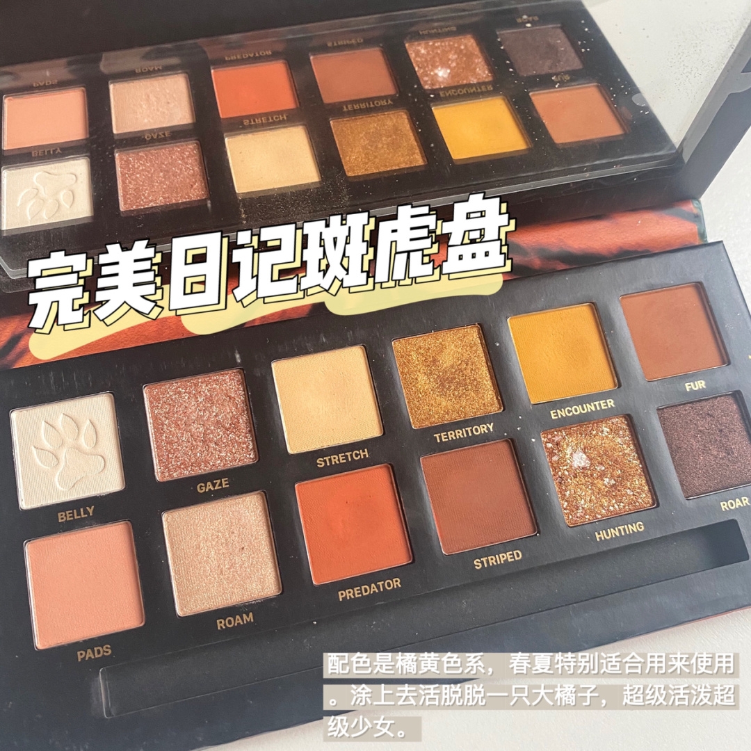干货种草!安利完美日记眼影盘合集