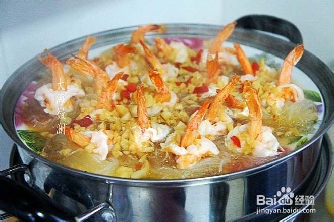 如何做美味的蒜蓉粉丝蒸大虾