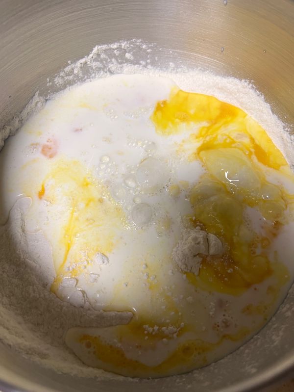 蜂蜜脆底小面包