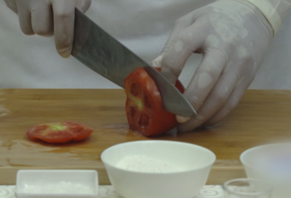 香煎大西洋红鱼片