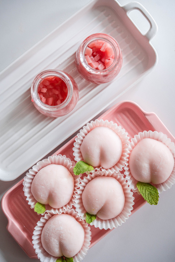 附自制桃子果酱