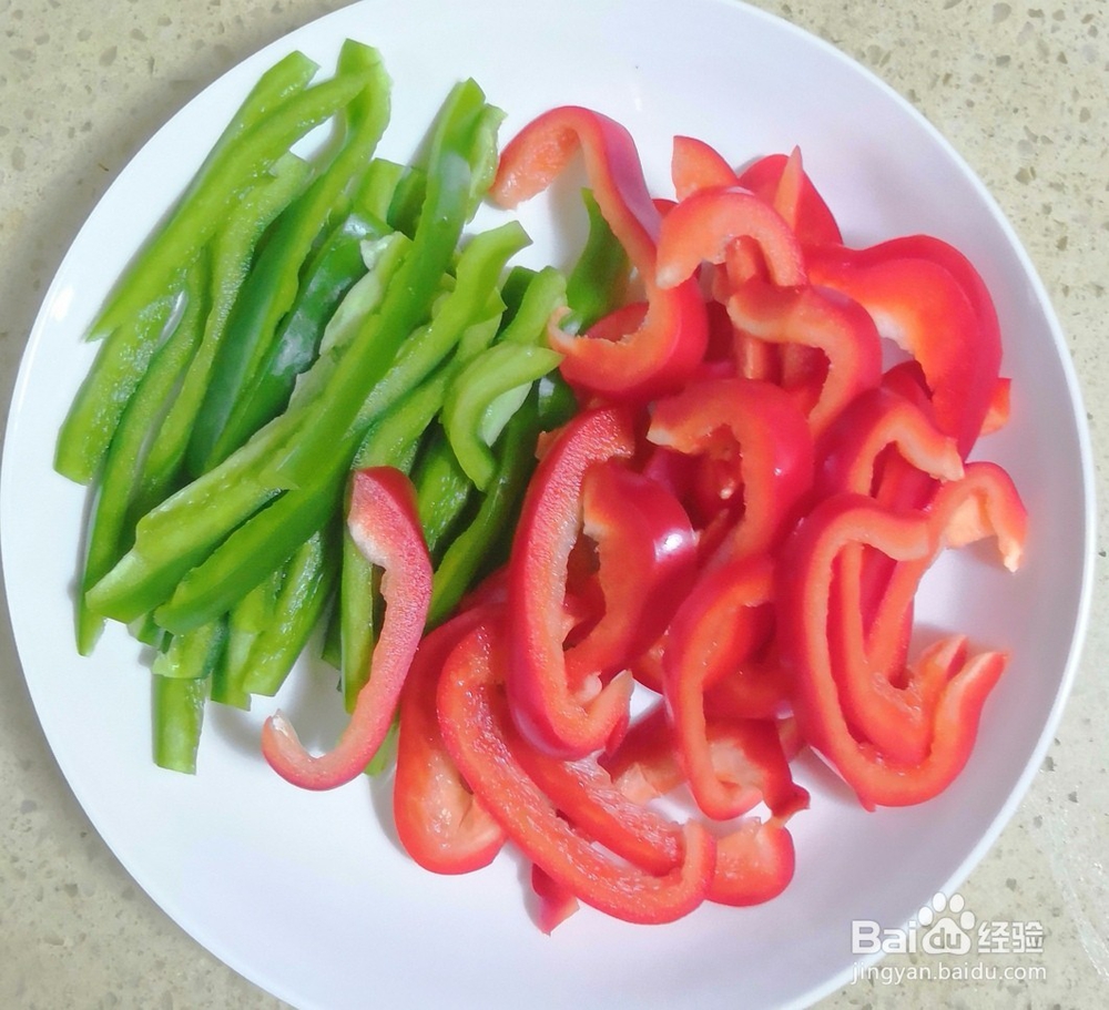 瘦身美食双椒白玉菇的做法