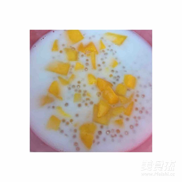 芒果西米露的做法
