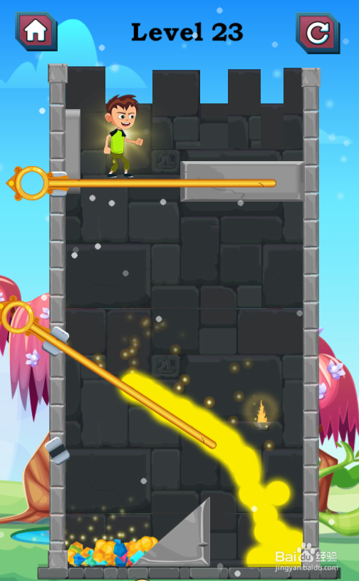 Super Hero Ben10的Level 23怎样过关