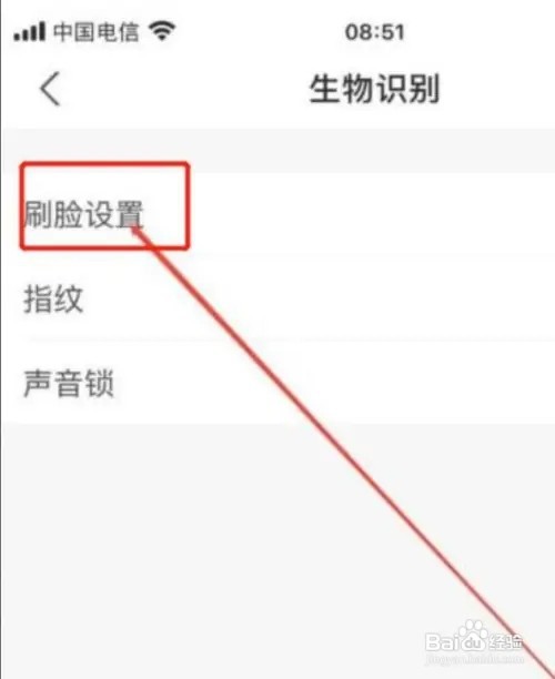 苹果手机支付宝的刷脸登录模式如何取消