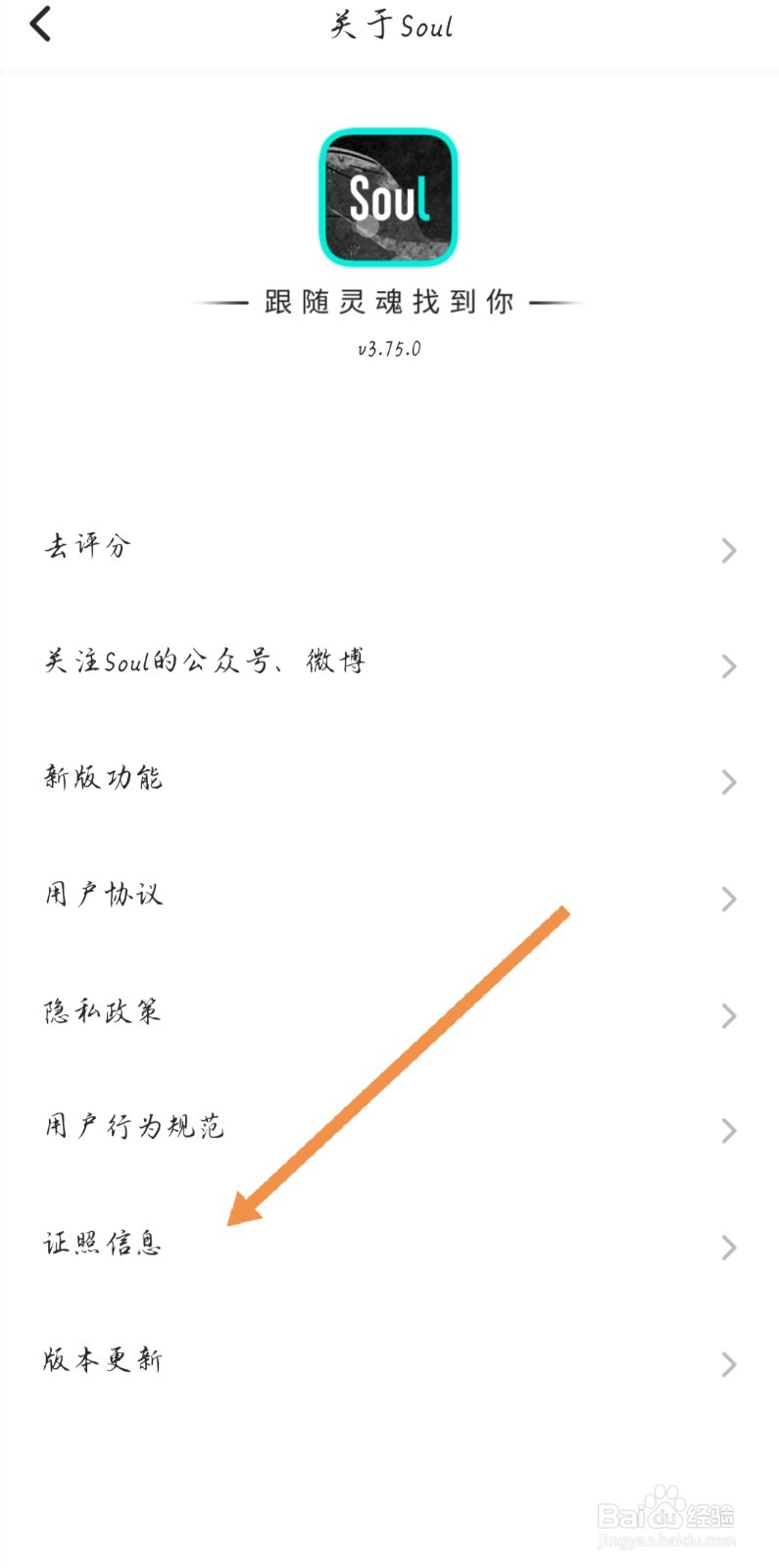 如何查看soul的证件信息