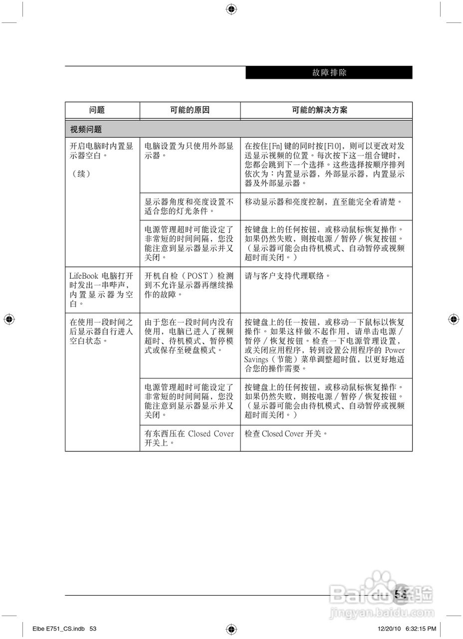 富士通Elbe E751笔记本电脑使用说明书:[6]