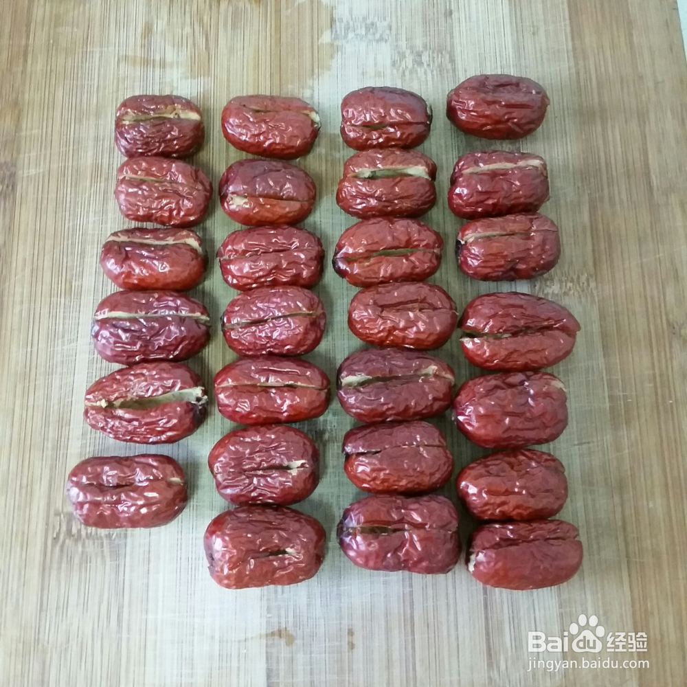 小白也能做糯米红枣