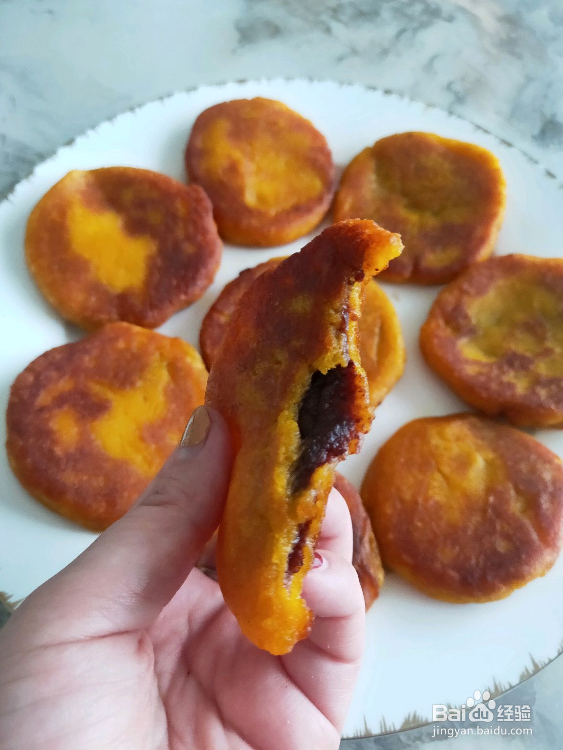 南瓜饼的做法