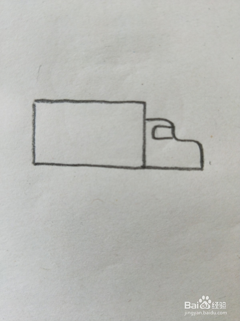 小货车的简笔画教程