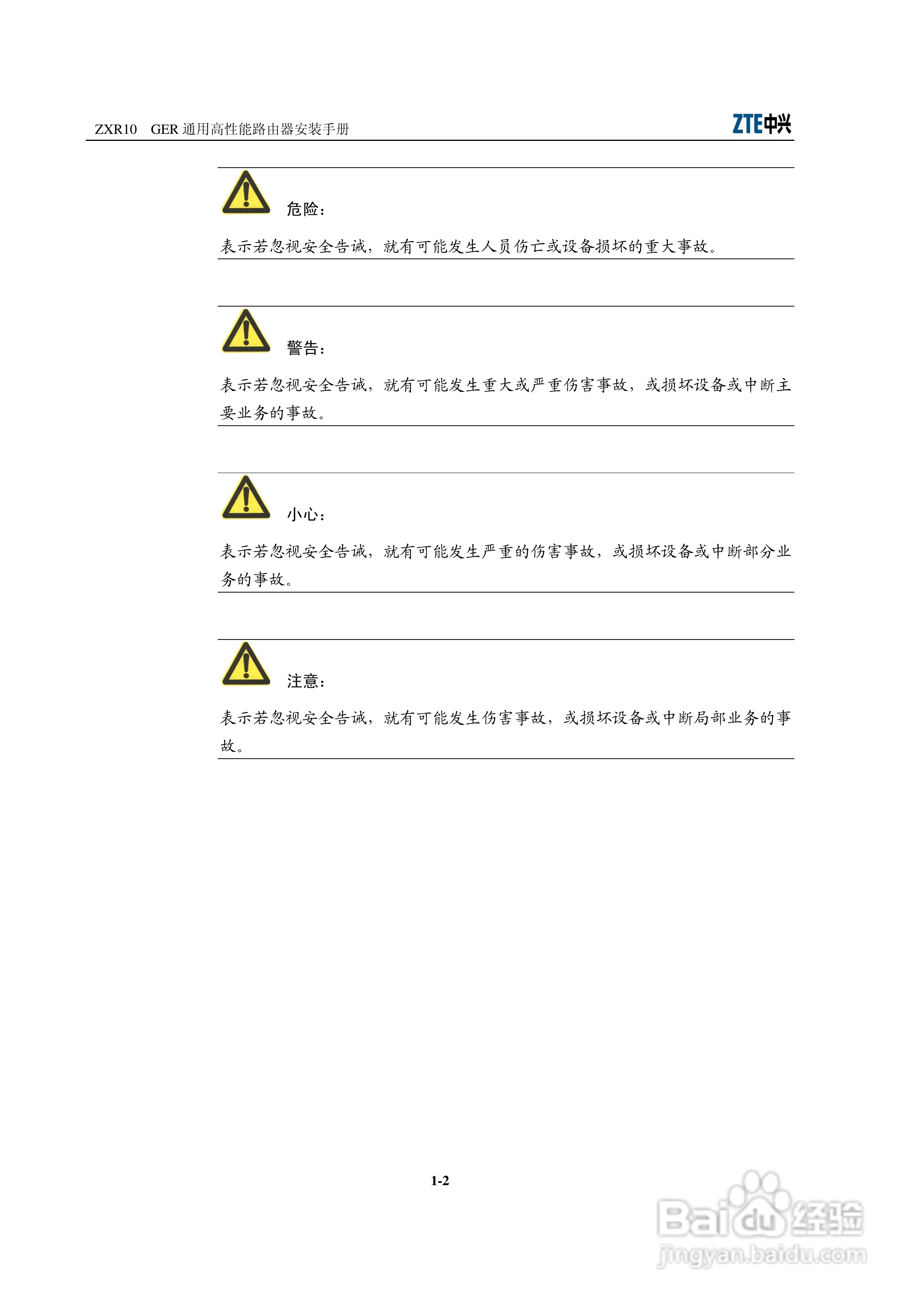 sjzl20061674-ZXR10 GER通用高性能路由器安装手册:[2]