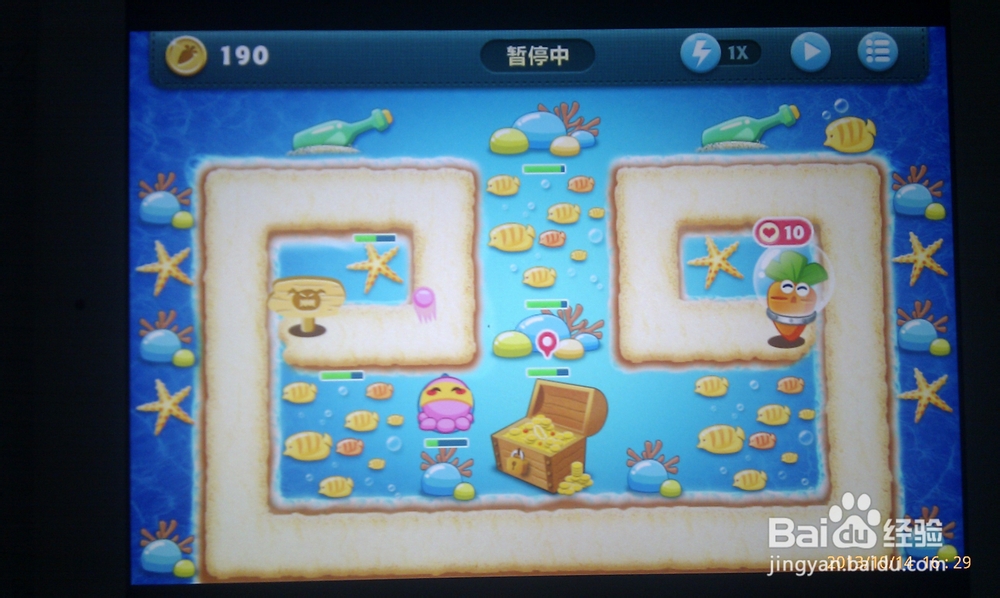 保卫萝卜 深海10局 第十关 金萝卜攻略