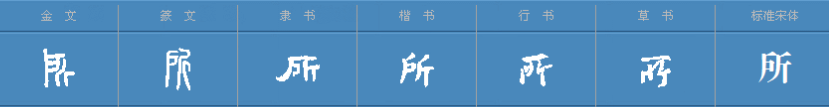 栖身之所的所是什么意思