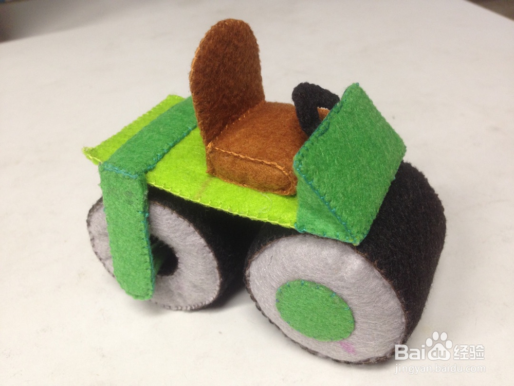 漂亮的不织布工程车压路机