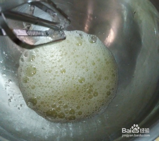 六寸戚风的做法