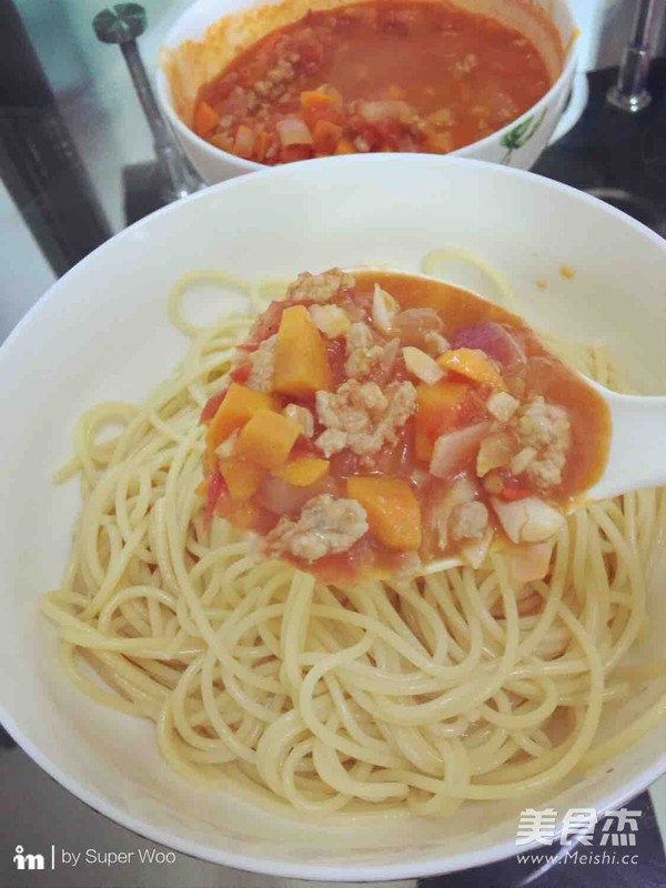 茄汁意面的做法