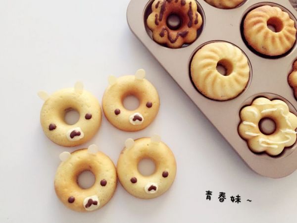 肉松甜甜圈蛋糕