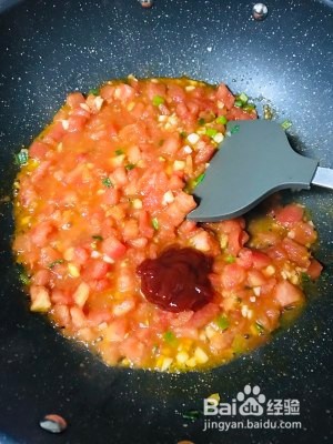 健康养生佳品番茄肥牛金针菇的做法