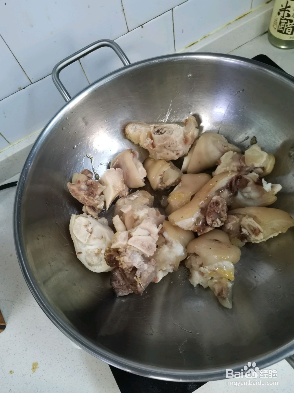 黄豆焖猪蹄的做法