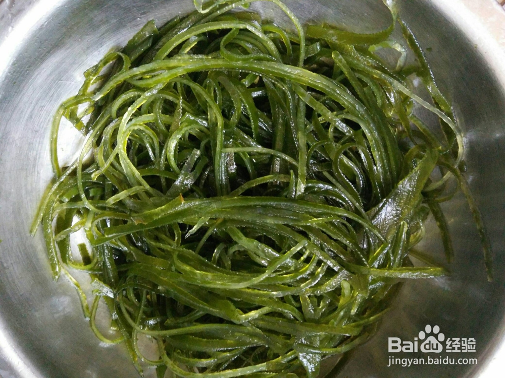 凉拌海带丝的做法