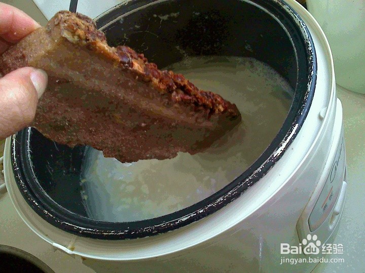 怎样做柚子猪肉粘糕粥饭