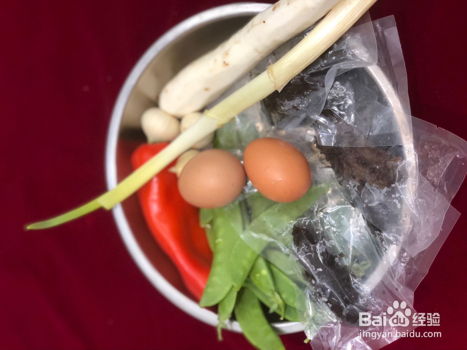 五彩鲜海参的做法