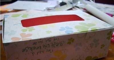 制作DIY纸巾盒