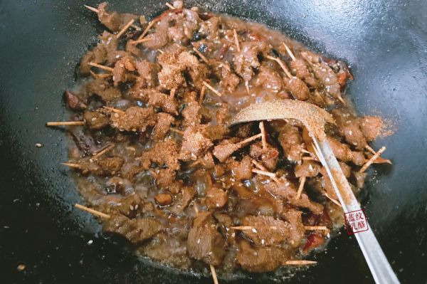 牙签牛肉#《风味人间》美食复刻大挑战#