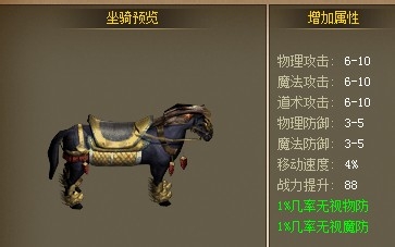 武尊游戏攻略：[7]极品坐骑一览